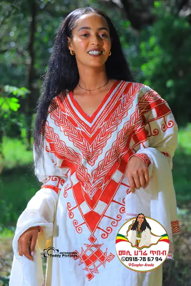 Women Kemis Tilf Tibeb የሴቶች ቀሚስ ጥልፍ ጥበብ